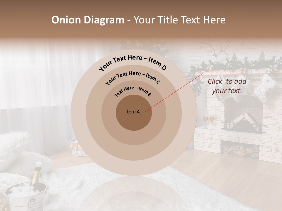 Lantern Gift Holiday PowerPoint Template