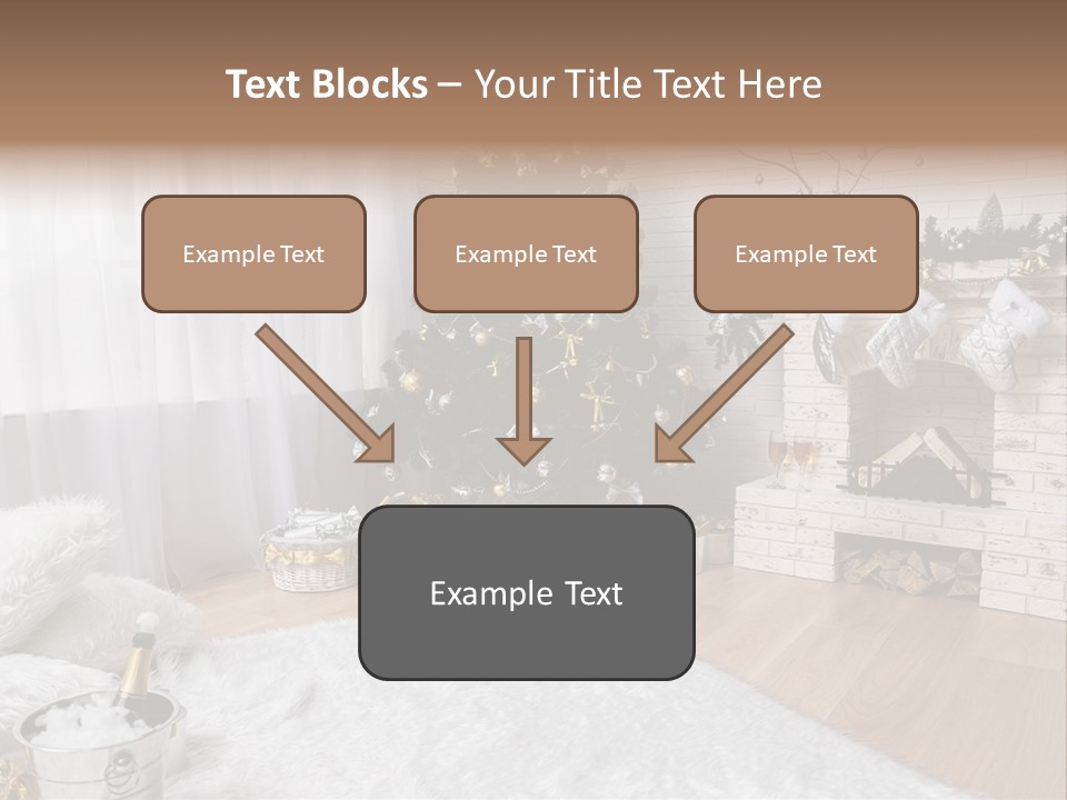 Lantern Gift Holiday PowerPoint Template