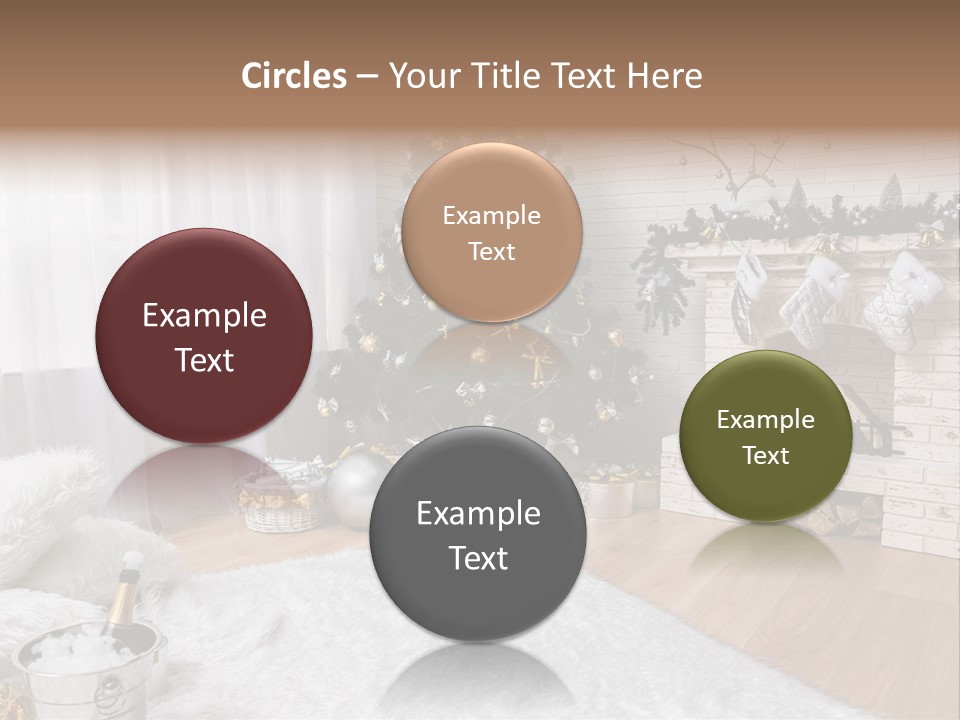 Lantern Gift Holiday PowerPoint Template