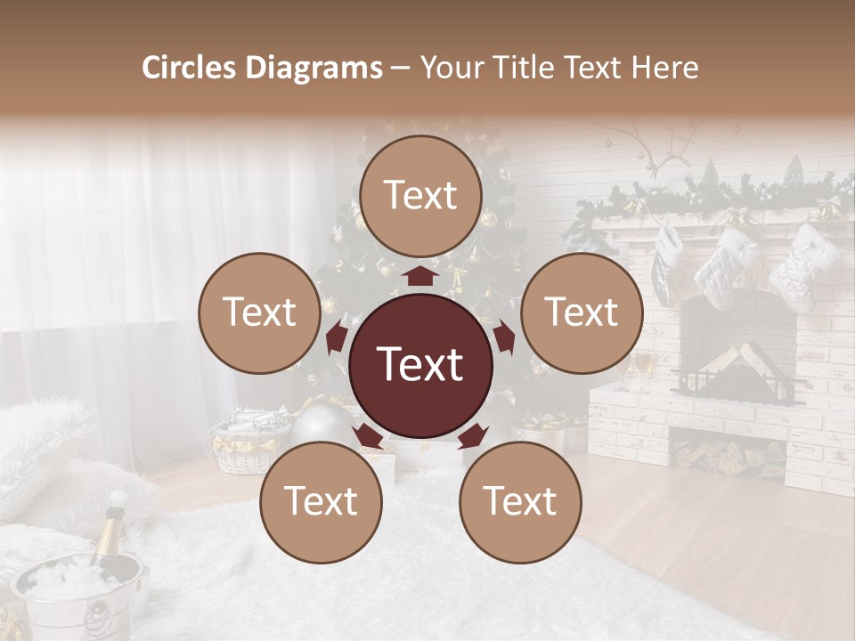 Lantern Gift Holiday PowerPoint Template