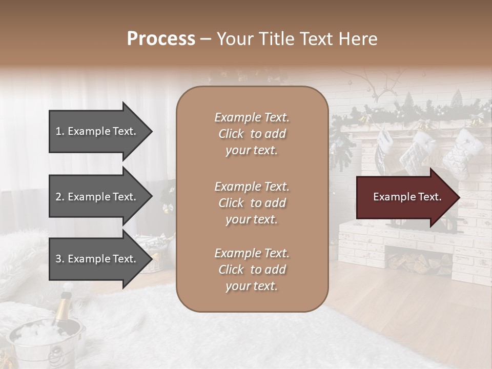 Lantern Gift Holiday PowerPoint Template