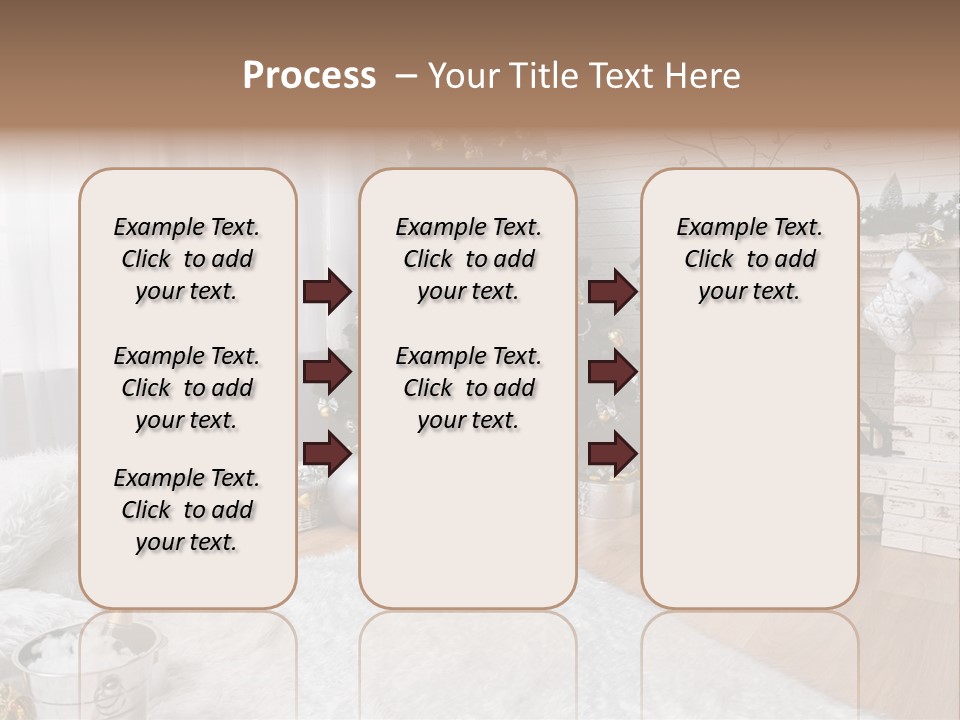 Lantern Gift Holiday PowerPoint Template