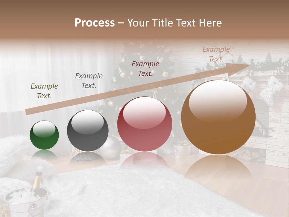 Lantern Gift Holiday PowerPoint Template