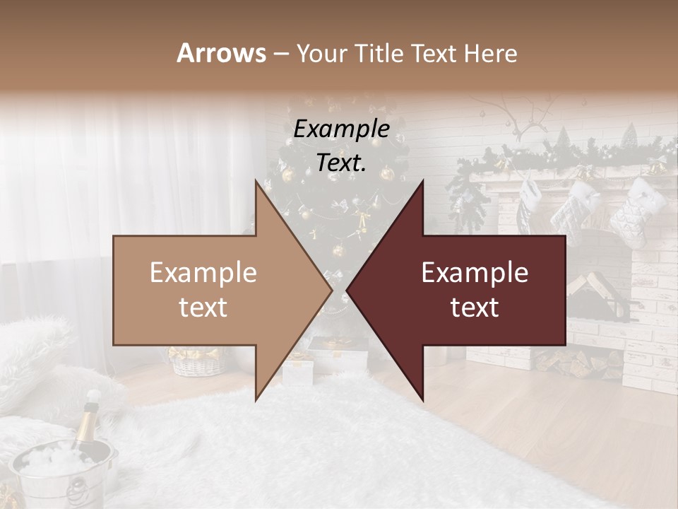 Lantern Gift Holiday PowerPoint Template