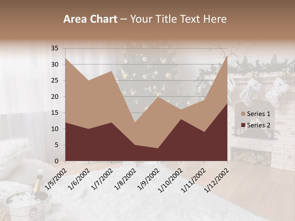 Lantern Gift Holiday PowerPoint Template
