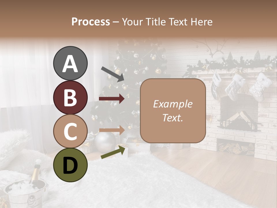 Lantern Gift Holiday PowerPoint Template