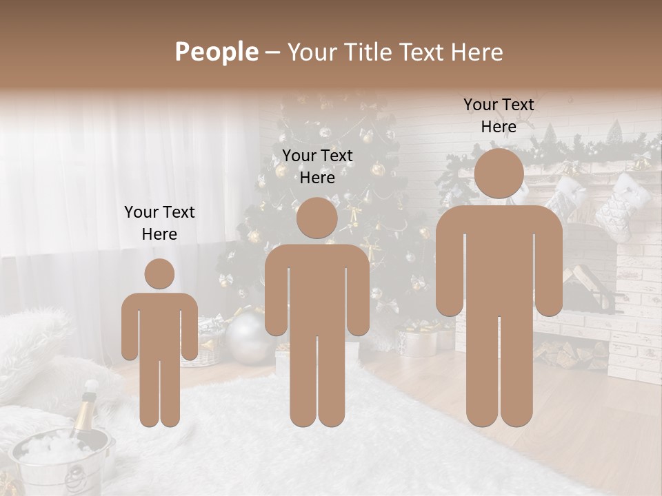 Lantern Gift Holiday PowerPoint Template