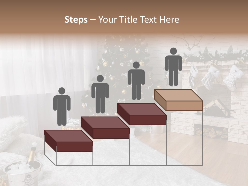 Lantern Gift Holiday PowerPoint Template
