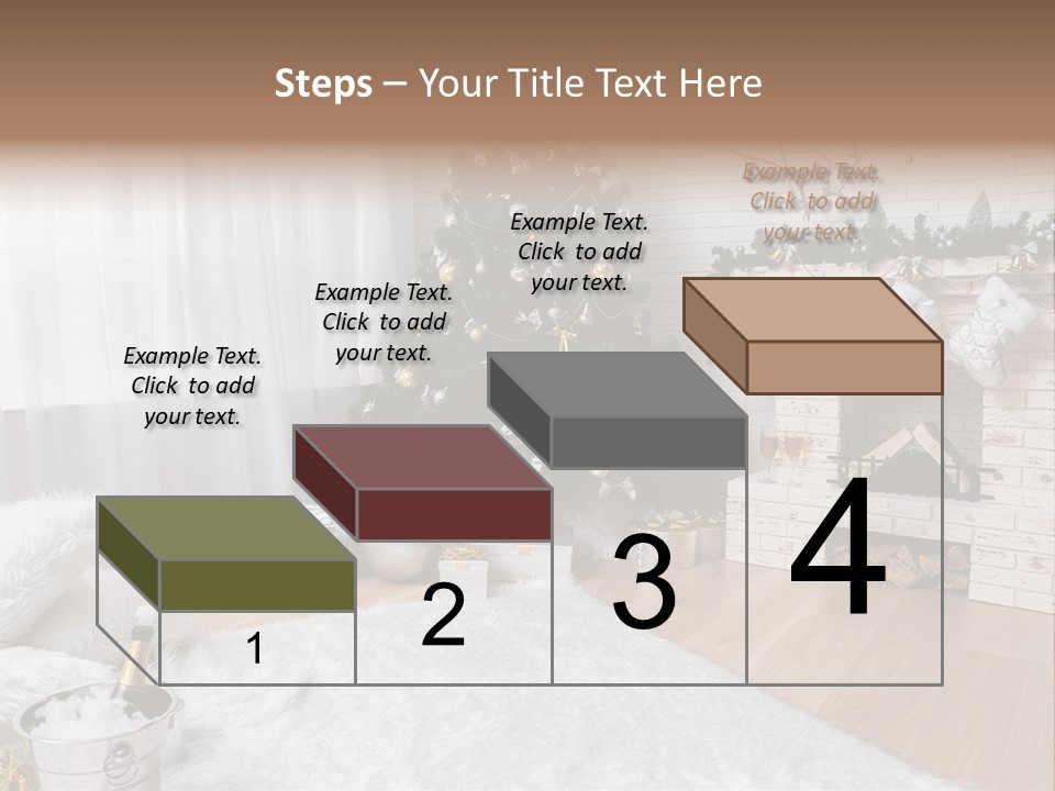 Lantern Gift Holiday PowerPoint Template