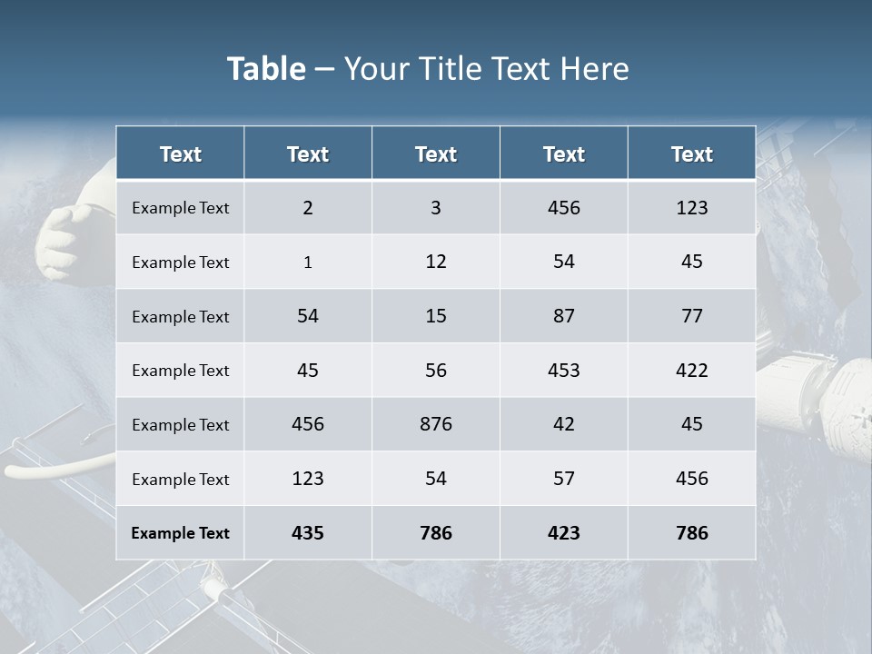 Spaceship Orbit Universe PowerPoint Template