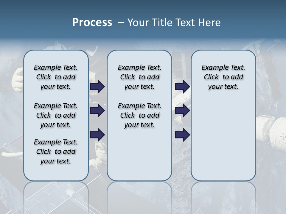 Spaceship Orbit Universe PowerPoint Template