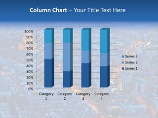 Aerial Street Landmark PowerPoint Template