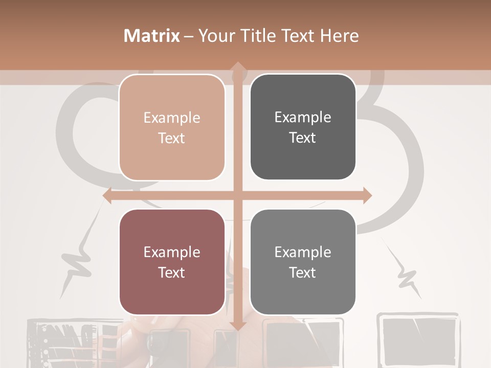 Trekking Landscape Achievement PowerPoint Template