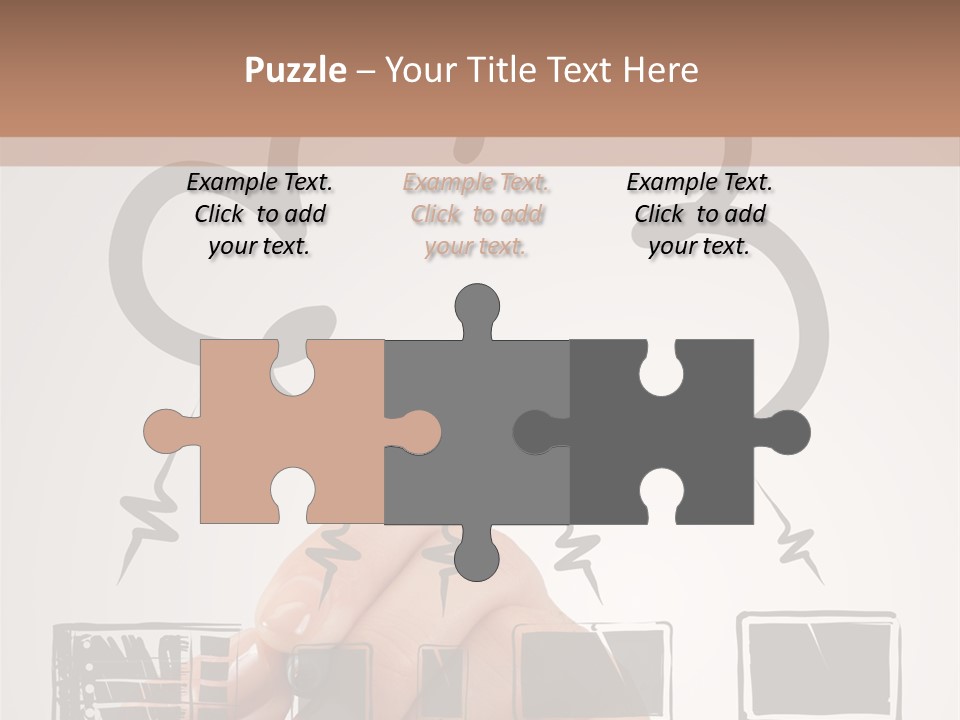 Trekking Landscape Achievement PowerPoint Template