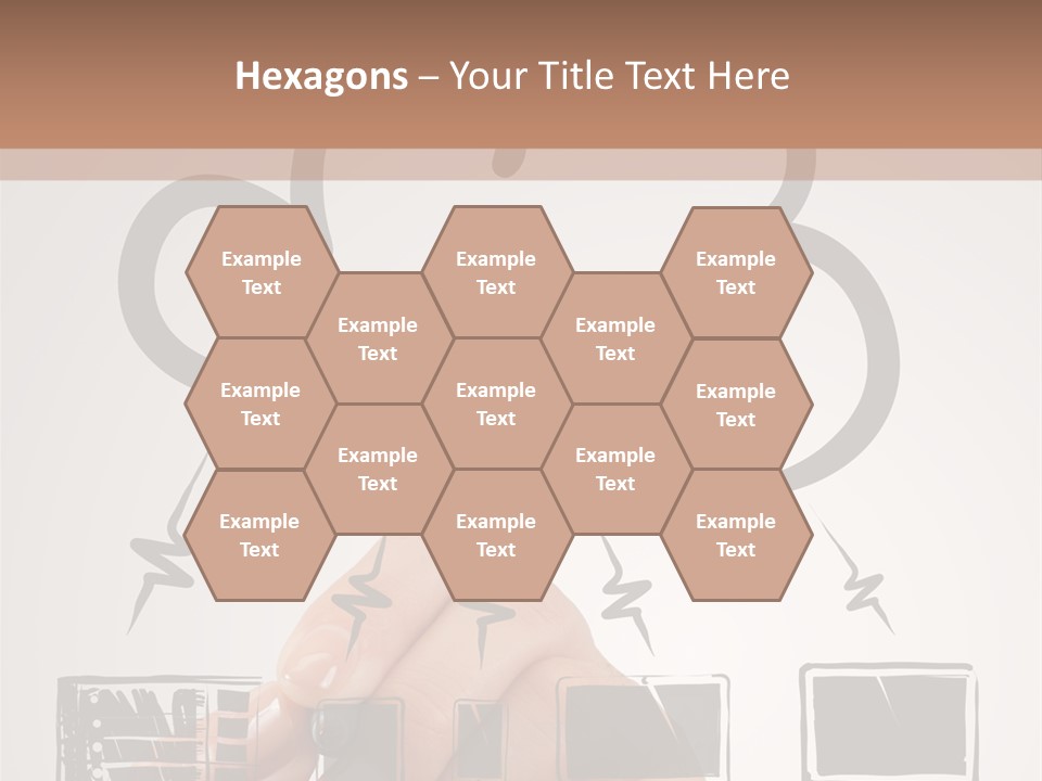 Trekking Landscape Achievement PowerPoint Template