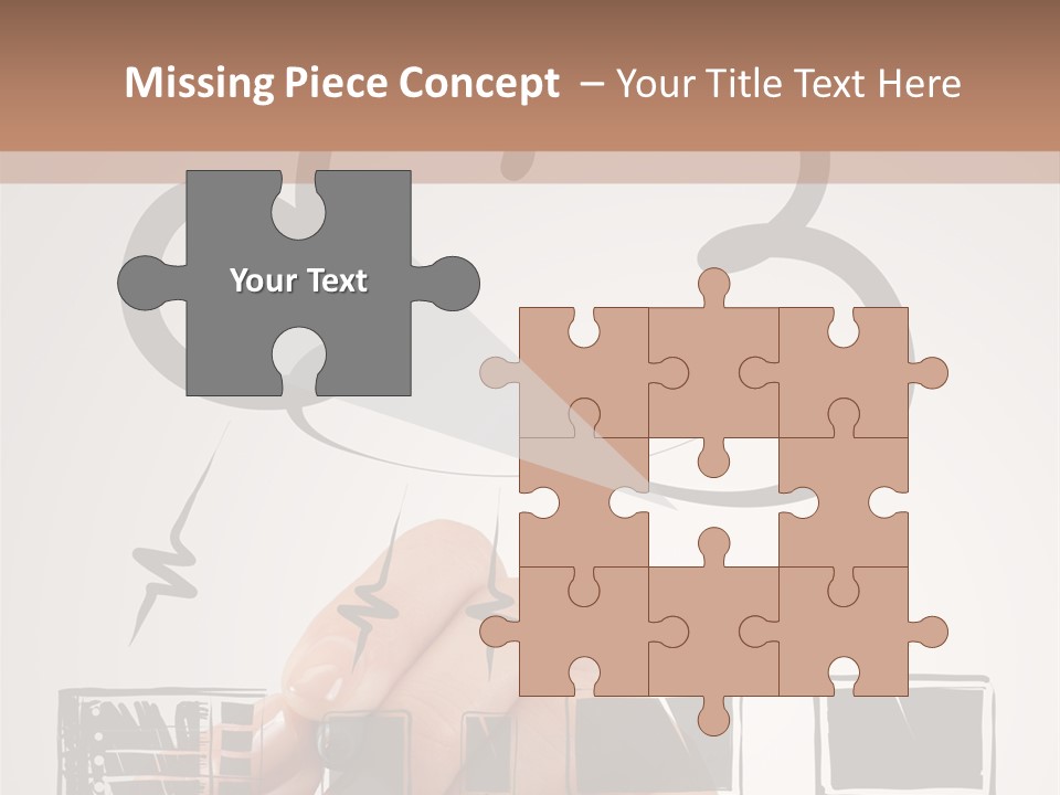 Trekking Landscape Achievement PowerPoint Template