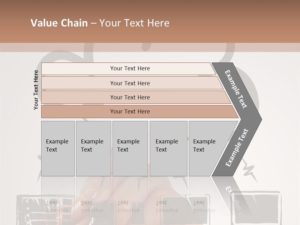 Trekking Landscape Achievement PowerPoint Template