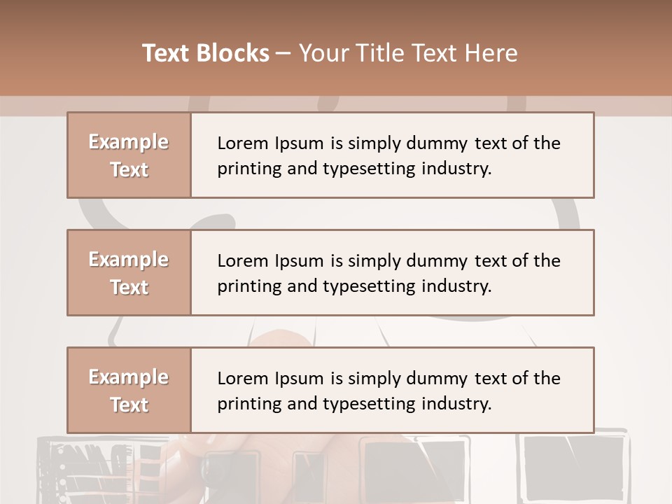 Trekking Landscape Achievement PowerPoint Template