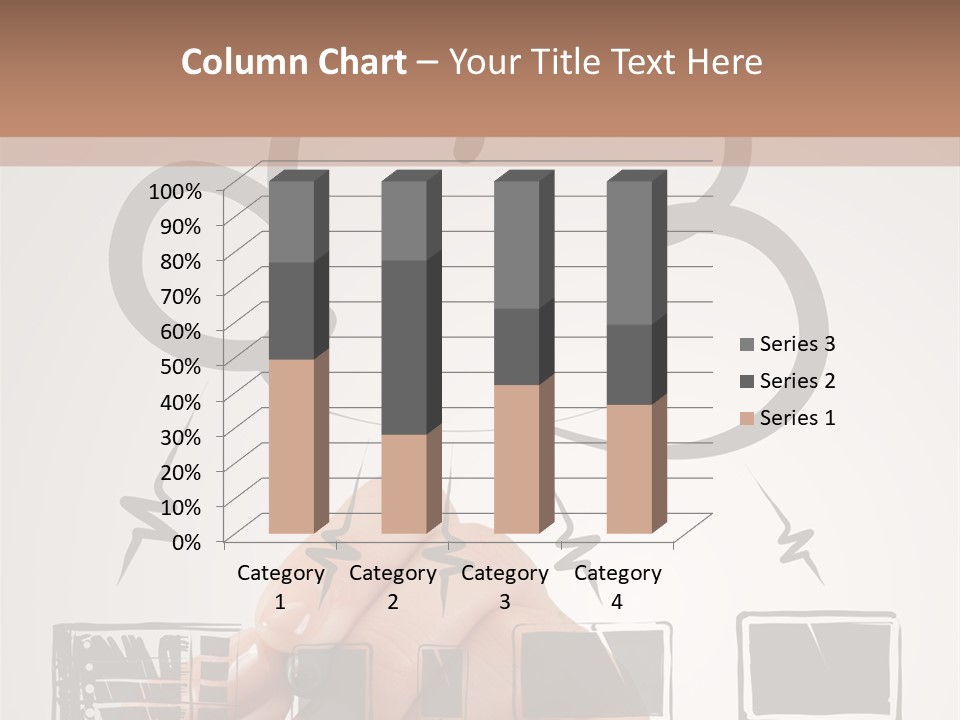 Trekking Landscape Achievement PowerPoint Template