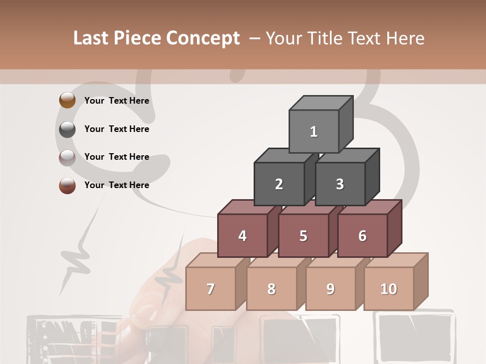Trekking Landscape Achievement PowerPoint Template