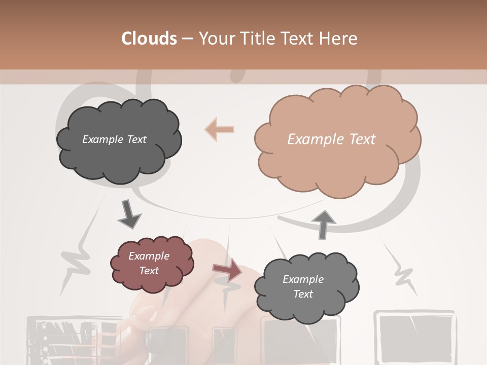 Trekking Landscape Achievement PowerPoint Template