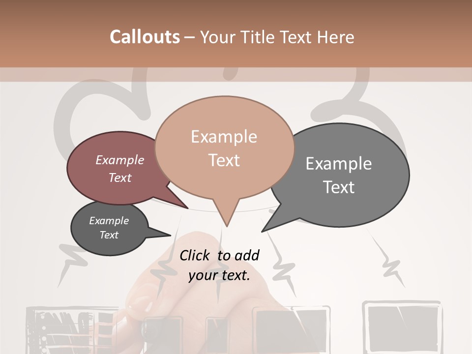Trekking Landscape Achievement PowerPoint Template