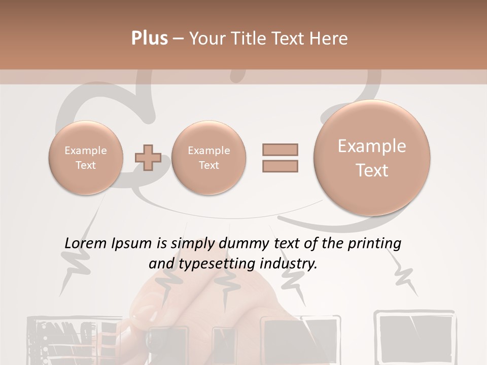 Trekking Landscape Achievement PowerPoint Template