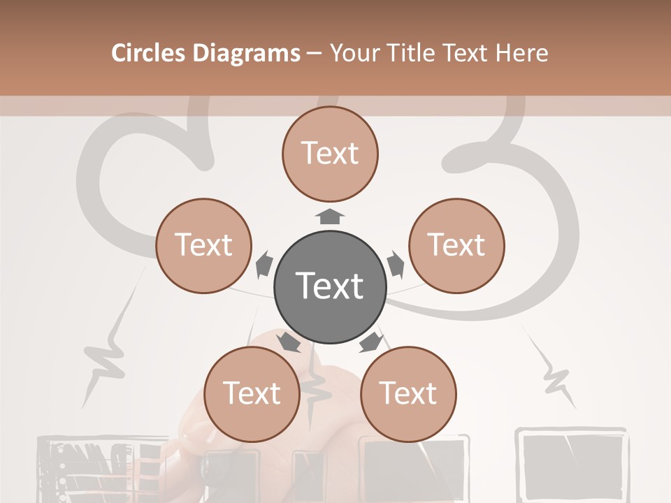 Trekking Landscape Achievement PowerPoint Template