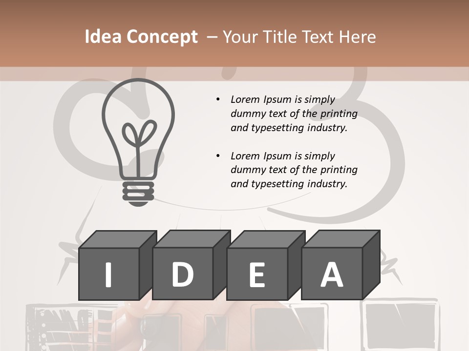 Trekking Landscape Achievement PowerPoint Template