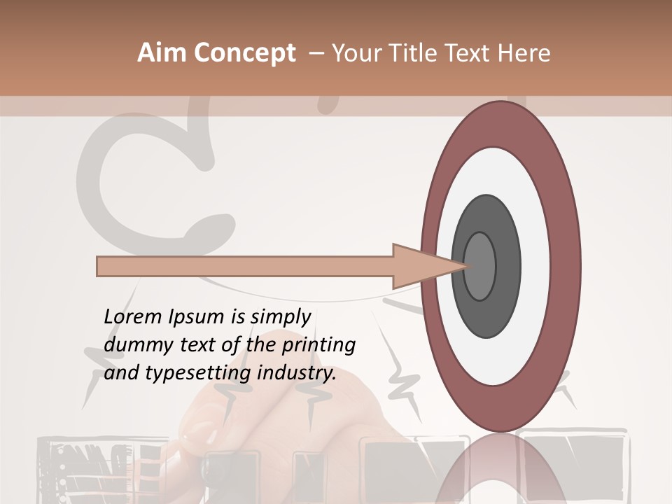 Trekking Landscape Achievement PowerPoint Template