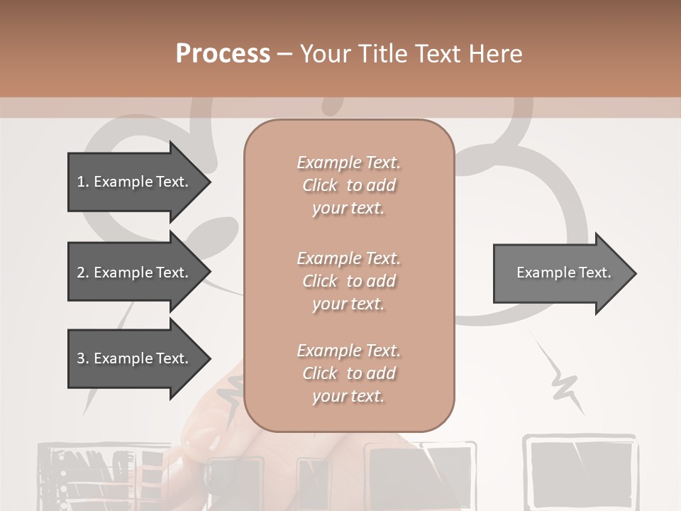 Trekking Landscape Achievement PowerPoint Template