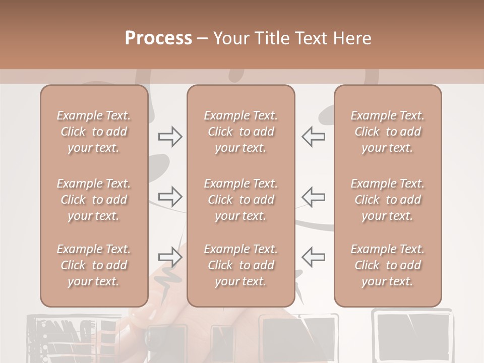 Trekking Landscape Achievement PowerPoint Template