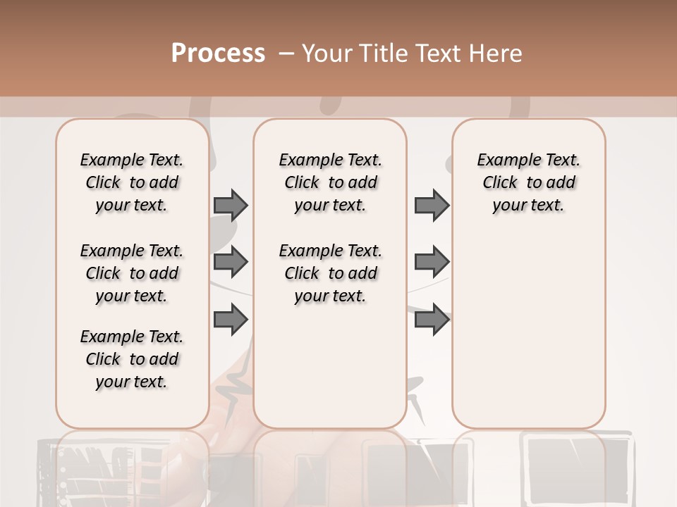 Trekking Landscape Achievement PowerPoint Template