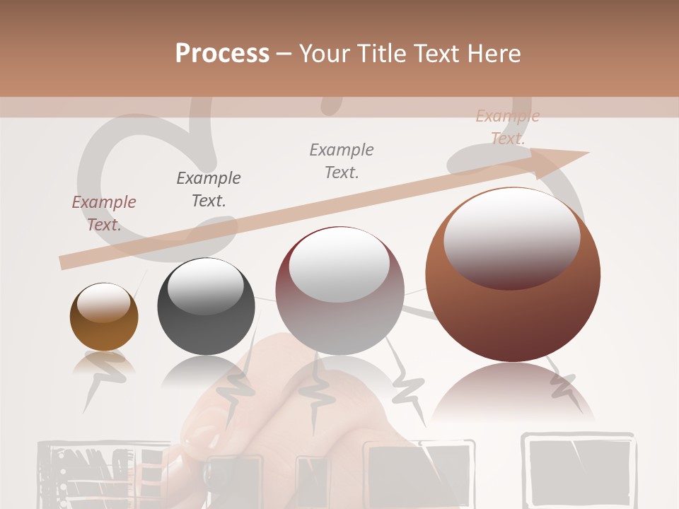 Trekking Landscape Achievement PowerPoint Template