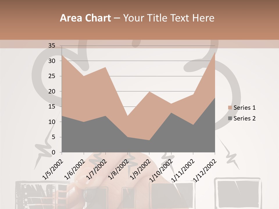 Trekking Landscape Achievement PowerPoint Template
