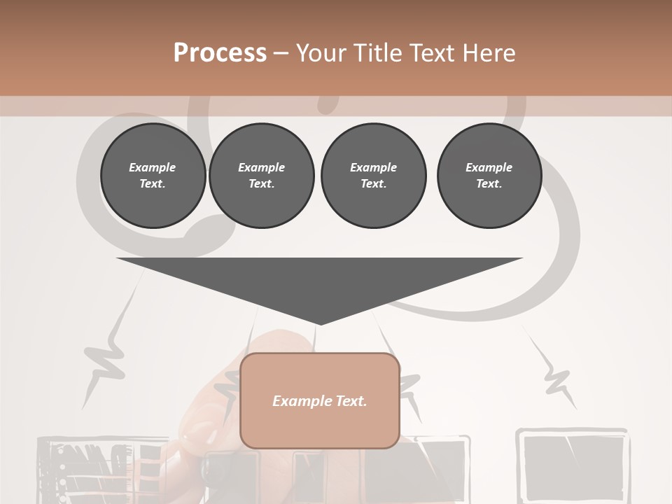 Trekking Landscape Achievement PowerPoint Template