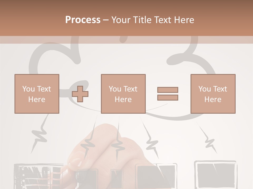 Trekking Landscape Achievement PowerPoint Template