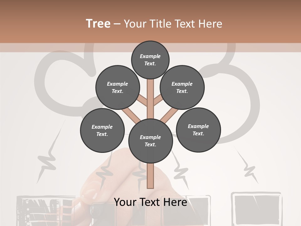 Trekking Landscape Achievement PowerPoint Template
