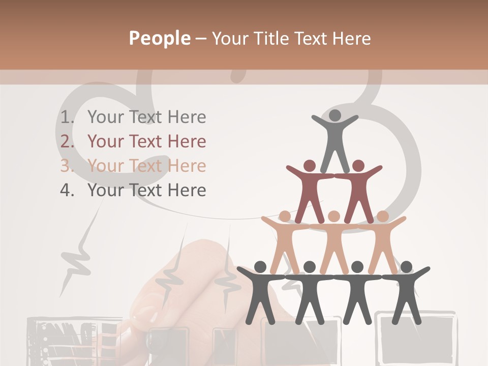 Trekking Landscape Achievement PowerPoint Template