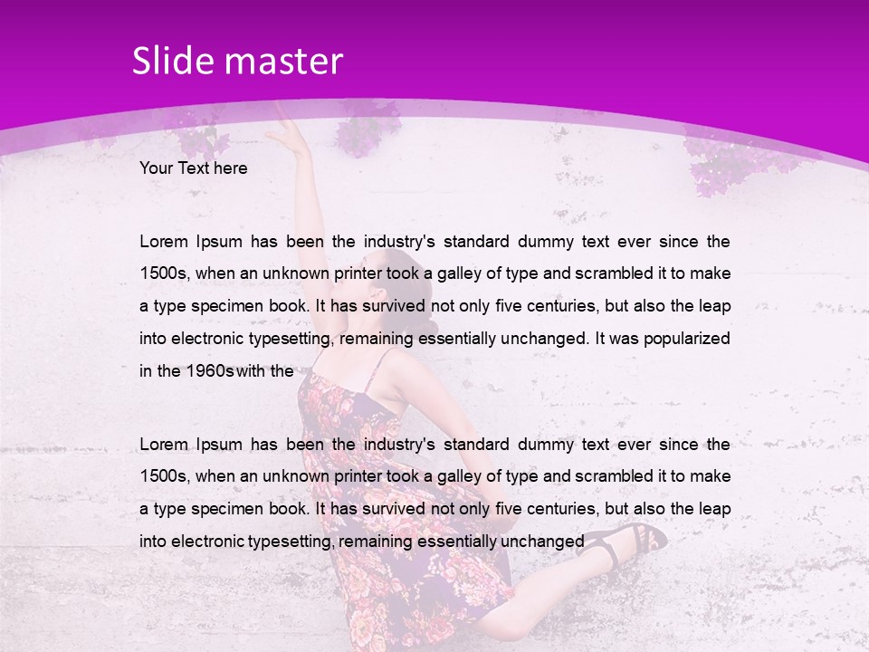 Highlight Corfu Contrast PowerPoint Template