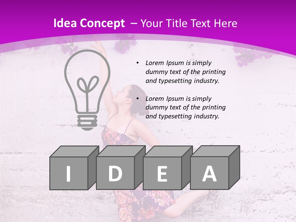 Highlight Corfu Contrast PowerPoint Template