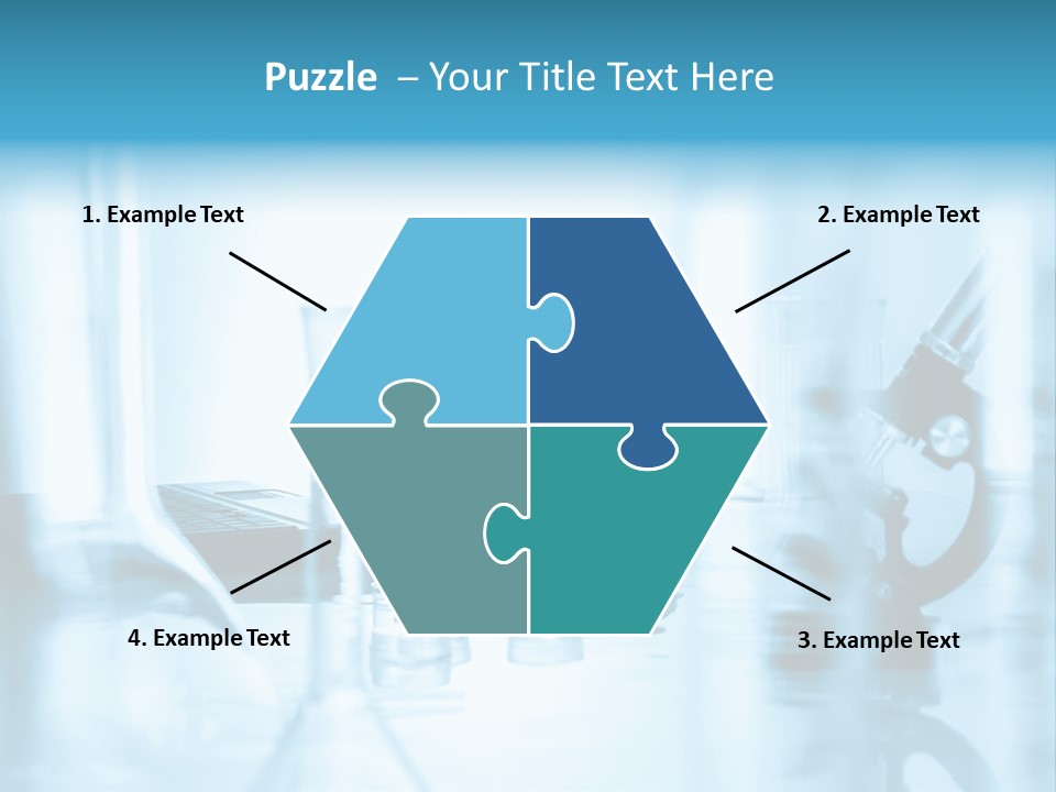 A Table Topped With Glasses And A Laptop Computer PowerPoint Template
