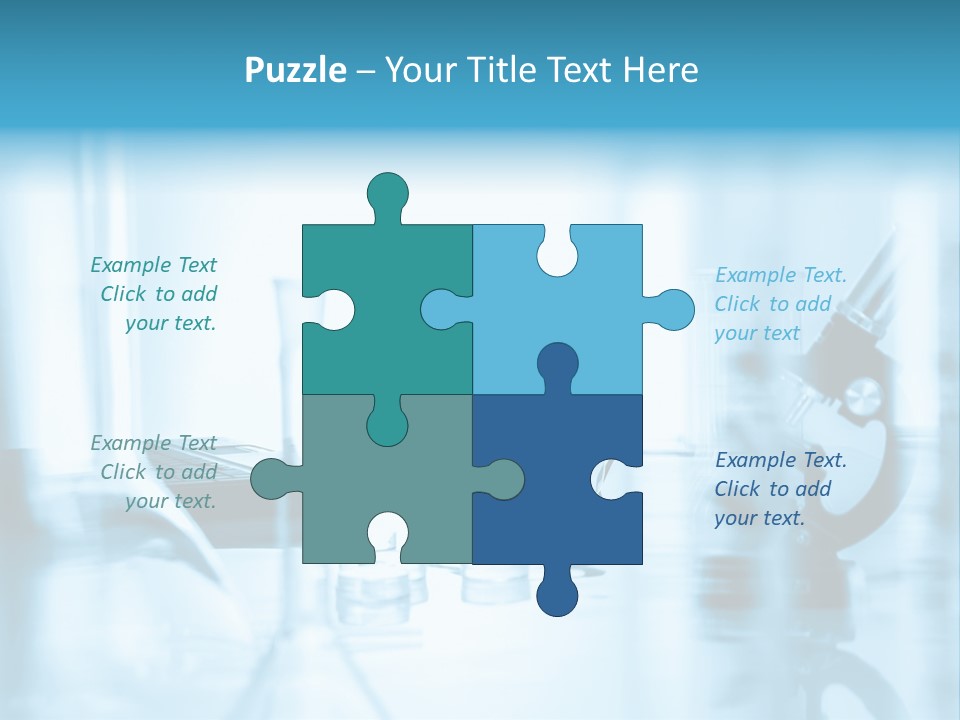 A Table Topped With Glasses And A Laptop Computer PowerPoint Template