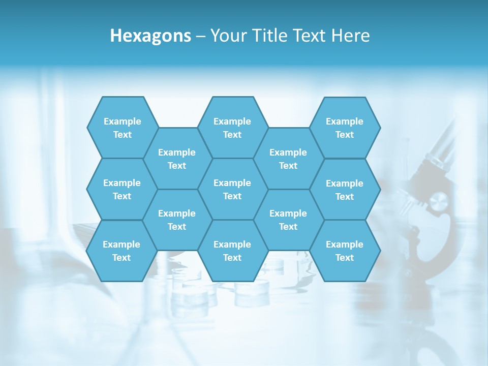 A Table Topped With Glasses And A Laptop Computer PowerPoint Template