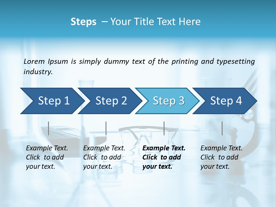 A Table Topped With Glasses And A Laptop Computer PowerPoint Template