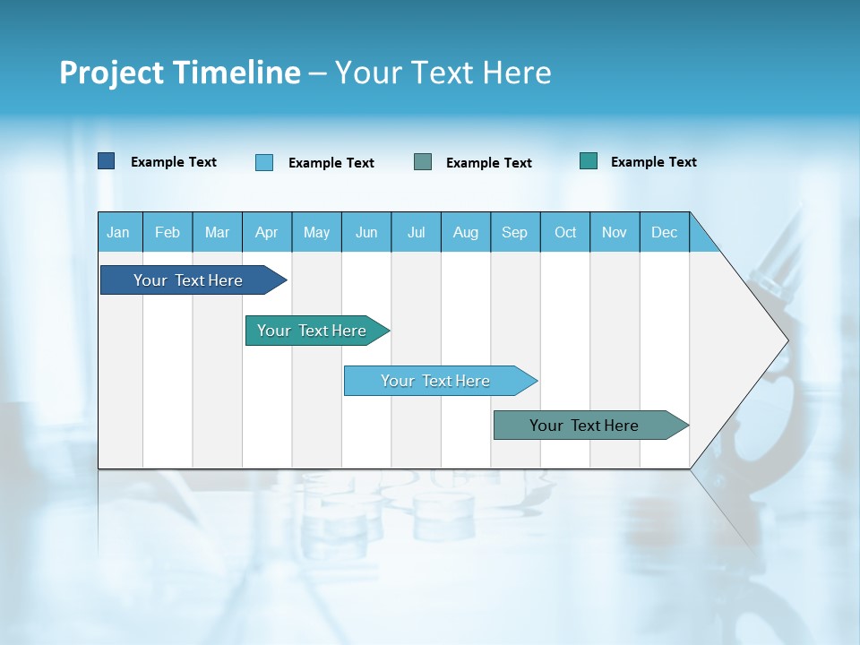 A Table Topped With Glasses And A Laptop Computer PowerPoint Template
