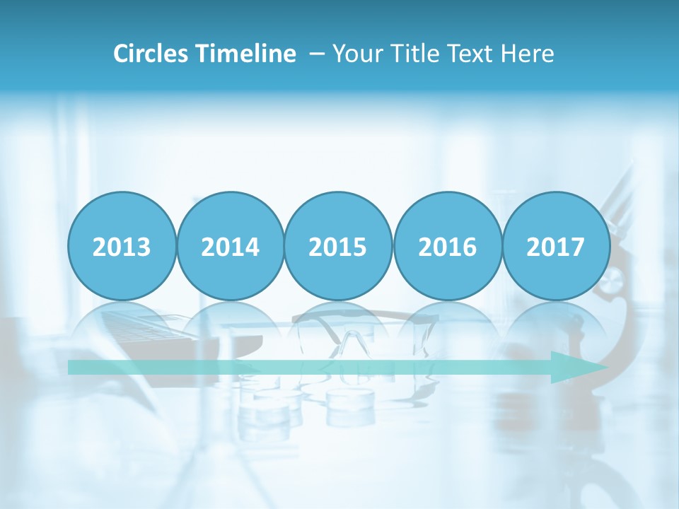 A Table Topped With Glasses And A Laptop Computer PowerPoint Template