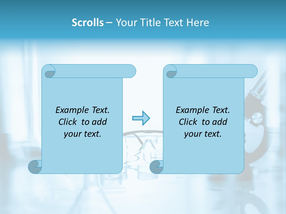 A Table Topped With Glasses And A Laptop Computer PowerPoint Template