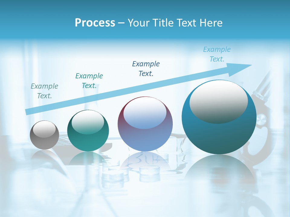 A Table Topped With Glasses And A Laptop Computer PowerPoint Template