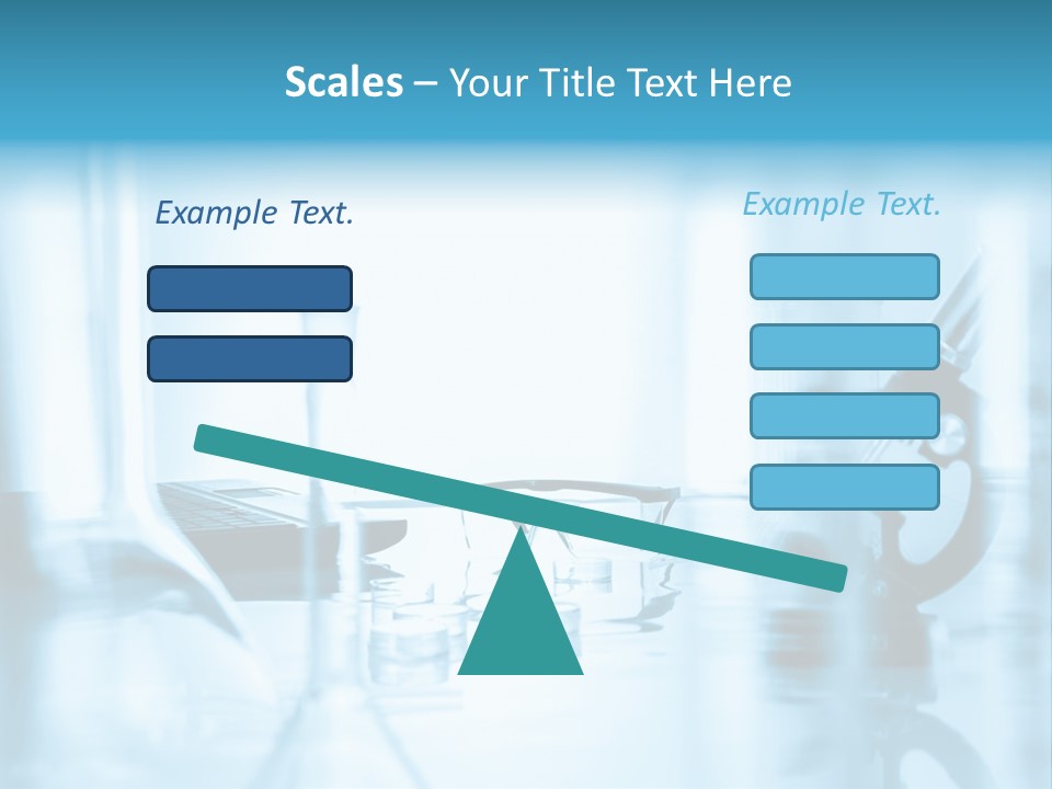 A Table Topped With Glasses And A Laptop Computer PowerPoint Template